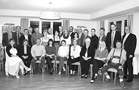 Jubilare auf der Betriebsfeier 2014