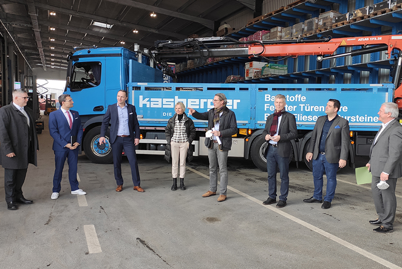Fachgespräch mit MdB Andreas Scheuer bei der Firma Kasberger