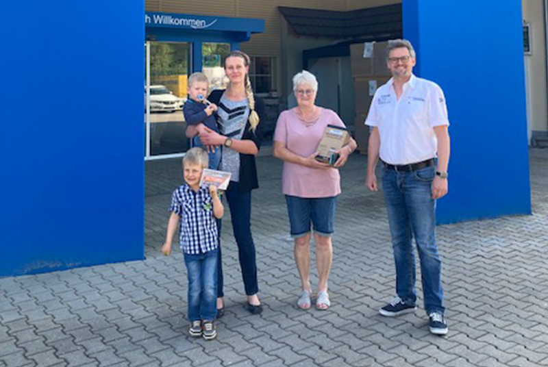 Gewinner der Tombola in Vilshofen 2022